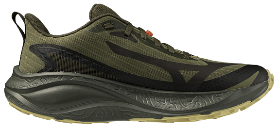 Кроссовки женские Mizuno Neo Lumina Gtx Martini Olive/Mentholated/Forest Night - Фото 4 большая
