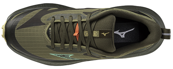 Кроссовки женские Mizuno Neo Lumina Gtx Martini Olive/Mentholated/Forest Night - Фото 5 большая