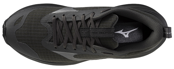 Кроссовки женские Mizuno Wave Rider Gtx 4 Black/Black Sand - Фото 5 большая