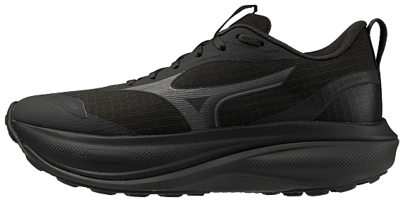 Кроссовки женские Mizuno Wave Rider Gtx 4 Black/Black Sand - Фото 2 большая