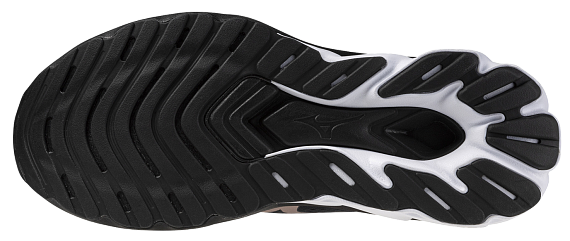 Кроссовки женские Mizuno Wave Serene 3 Gtx Black Sand/Dystopic Ray/Black - Фото 3 большая