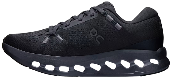 Кроссовки женские On Cloudsurfer 2 Black/Black - Фото 4 большая