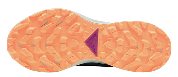 Кроссовки женские Nike Pegasus Trail 2 Thunder Blue/Photon Dust-Ashen Slate - Фото 4 большая