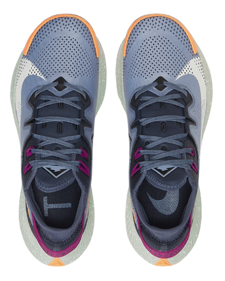 Кроссовки женские Nike Pegasus Trail 2 Thunder Blue/Photon Dust-Ashen Slate - Фото 5 большая