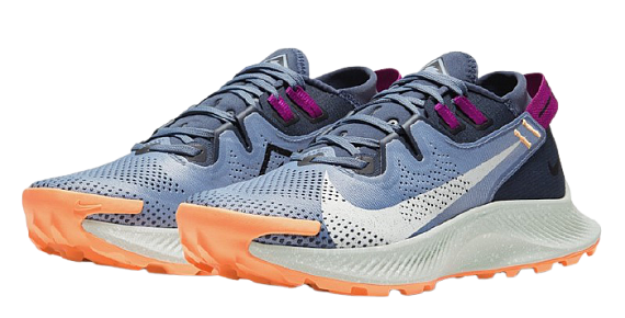 Кроссовки женские Nike Pegasus Trail 2 Thunder Blue/Photon Dust-Ashen Slate - Фото 7 большая