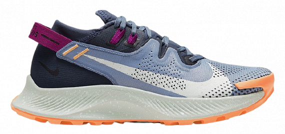 Кроссовки женские Nike Pegasus Trail 2 Thunder Blue/Photon Dust-Ashen Slate - Фото 1 большая
