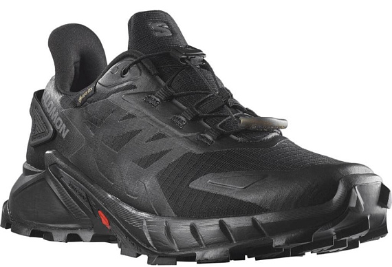 Кроссовки женские Salomon Supercross 4 Gtx W Black/Black/Black - Фото 5 большая