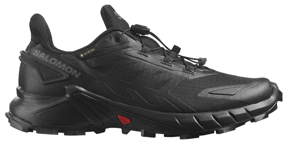 Кроссовки женские Salomon Supercross 4 Gtx W Black/Black/Black - Фото 2 большая