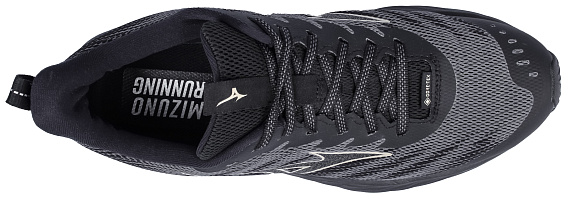 Кроссовки женские Mizuno Wave Rider Gtx 2 Iron Gate/Gе Gold/Black - Фото 5 большая