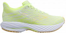 Кроссовки женские Mizuno Wave Rider 28 Neo Lime/Flax/Snow White