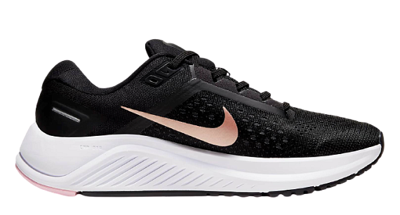 Кроссовки женские Nike Air Zoom Structure 23 Black/Mtlc Red Bronze-Lt Arctic Pink - Фото 10 большая