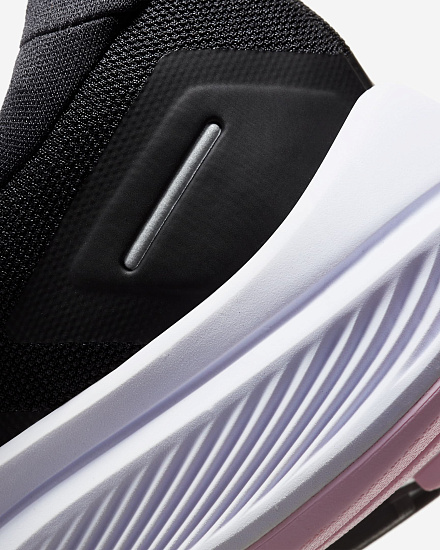Кроссовки женские Nike Air Zoom Structure 23 Black/Mtlc Red Bronze-Lt Arctic Pink - Фото 5 большая