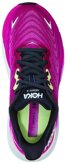Кроссовки женские Hoka Arahi 6 Festival Fuchsia/Ibis Rose - Фото 5 большая