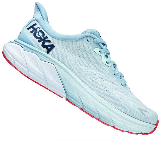 Кроссовки женские Hoka Arahi 6 Plein Air/Blue Fog - Фото 2 большая