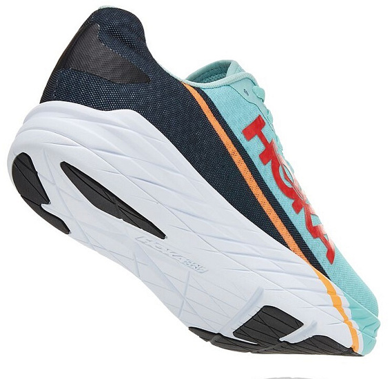 Кроссовки  Hoka M Rocket X Eggshell Blue/Black - Фото 3 большая