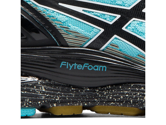 Кроссовки женские ASICS Gel-Nimbus 21 Winterized Ice Mint/Black - Фото 4 большая