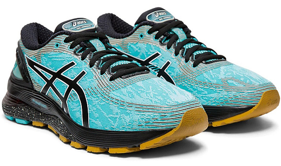 Кроссовки женские ASICS Gel-Nimbus 21 Winterized Ice Mint/Black - Фото 8 большая