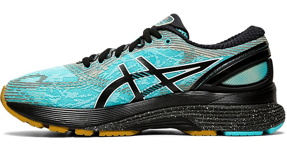 Кроссовки женские ASICS Gel-Nimbus 21 Winterized Ice Mint/Black - Фото 9 большая