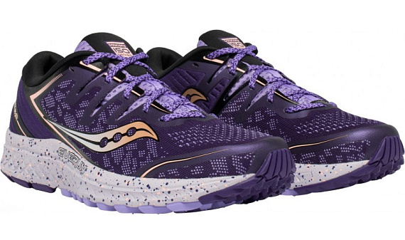 Кроссовки женские Saucony Guide ISO 2TR Purple - Фото 6 большая