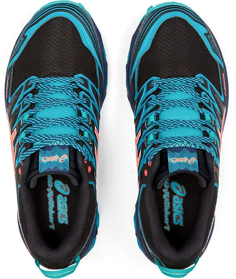 Кроссовки женские ASICS Gel-FujiTrabuco 7 GTX Black/Aquarium - Фото 5 большая