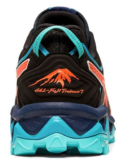 Кроссовки женские ASICS Gel-FujiTrabuco 7 GTX Black/Aquarium - Фото 6 большая