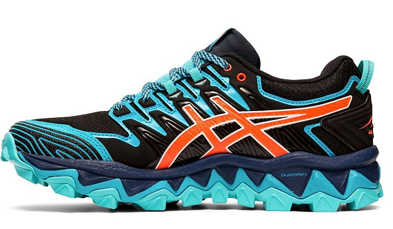 Кроссовки женские ASICS Gel-FujiTrabuco 7 GTX Black/Aquarium - Фото 7 большая