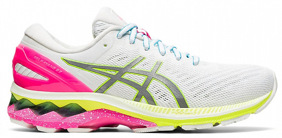 Кроссовки женские ASICS Gel-Kayano 27 Lite-Show White/Pure Silver - Фото 1 большая
