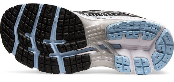 Кроссовки женские ASICS GEL-Kayano 26 Black/Heritage Blue - Фото 2 большая