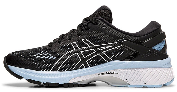 Кроссовки женские ASICS GEL-Kayano 26 Black/Heritage Blue - Фото 7 большая