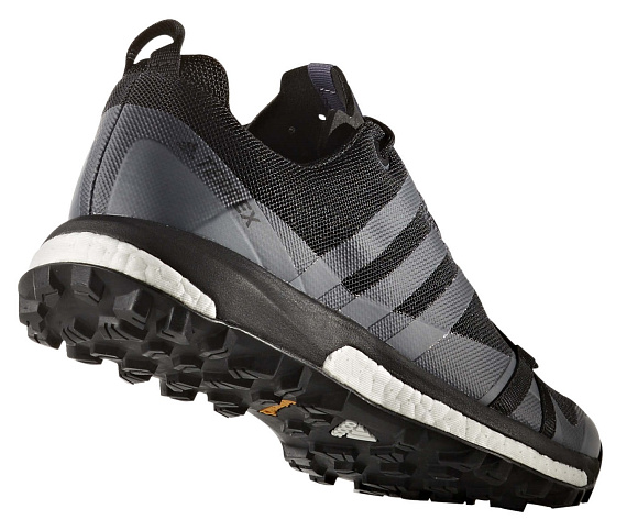 Кроссовки женские Adidas Terrex Agravic Core Black/Trace Grey - Фото 4 большая