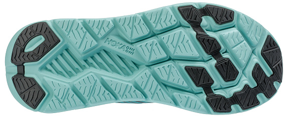 Кроссовки женские Hoka Rincon Charcoal Gray/Aqua Sky - Фото 3 большая