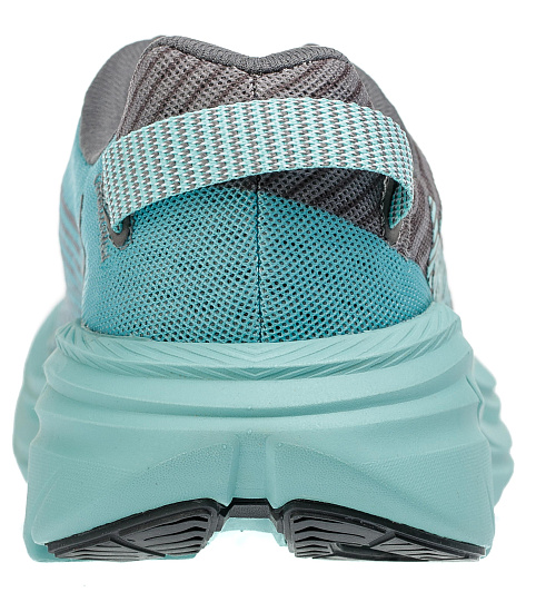 Кроссовки женские Hoka Rincon Charcoal Gray/Aqua Sky - Фото 4 большая