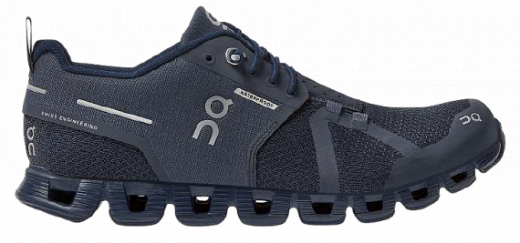 Кроссовки женские On Cloud Waterproof Navy - Фото 1 большая