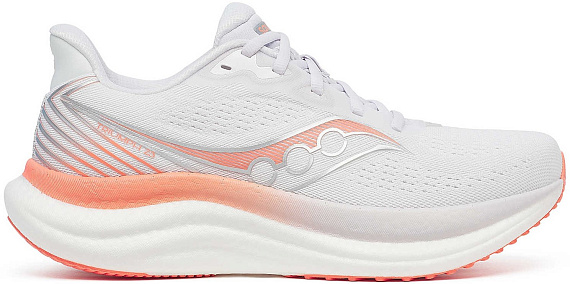 Кроссовки женские Saucony Triumph 23 White/Wistful - Фото 1 большая