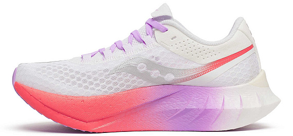 Кроссовки женские Saucony Endorphin Pro 4 White/Crocus - Фото 3 большая