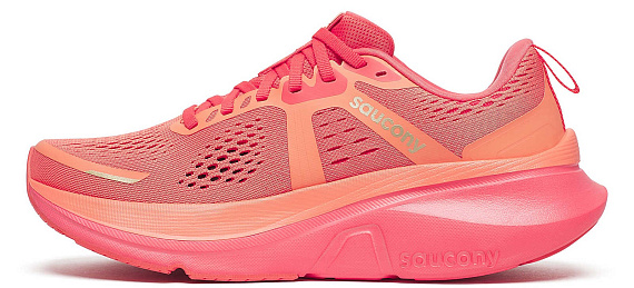 Кроссовки женские Saucony Guide 18 Salmon/Coral - Фото 3 большая