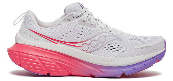 Кроссовки женские Saucony Guide 18 White/Crocus - Фото 1 большая
