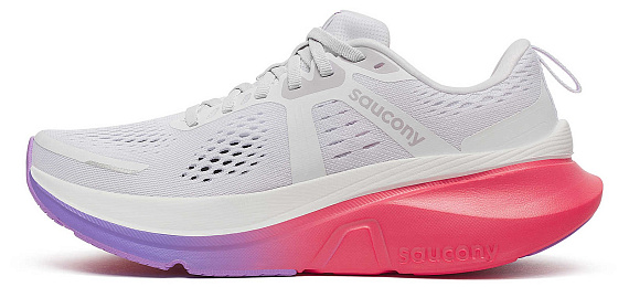 Кроссовки женские Saucony Guide 18 White/Crocus - Фото 3 большая