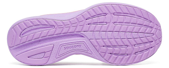 Кроссовки женские Saucony Ride 18 White/Coral - Фото 6 большая