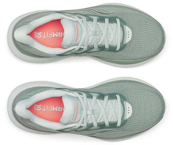 Кроссовки женские Saucony Triumph 23 Iceberg/Aloe - Фото 5 большая