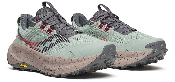 Кроссовки женские Saucony Xodus Ultra 4 Aloe/Barley - Фото 2 большая
