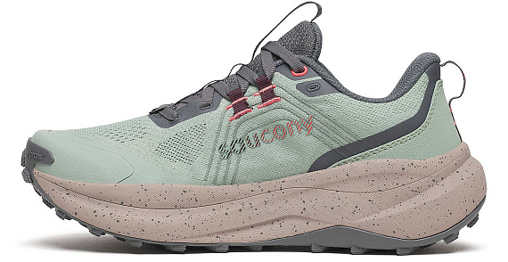Кроссовки женские Saucony Xodus Ultra 4 Aloe/Barley - Фото 3 большая