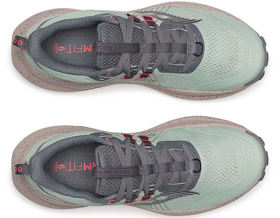 Кроссовки женские Saucony Xodus Ultra 4 Aloe/Barley - Фото 5 большая