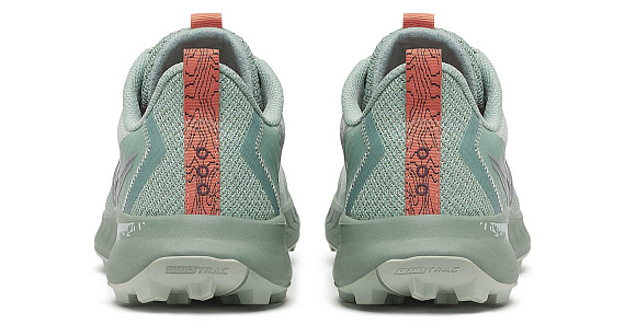 Кроссовки женские Saucony Peregrine 15 Mist/Aloe - Фото 4 большая