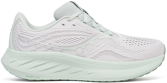 Кроссовки женские Saucony Ride 18 Fog/Mist - Фото 1 большая