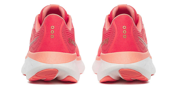 Кроссовки женские Saucony Ride 18 Coral/Salmon - Фото 4 большая