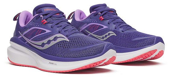 Кроссовки женские Saucony Omni 22 Marine/Crocus - Фото 2 большая