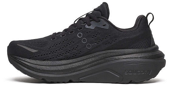 Кроссовки женские Saucony Hurricane 25 Triple Black - Фото 3 большая