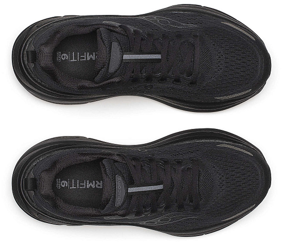 Кроссовки женские Saucony Hurricane 25 Triple Black - Фото 5 большая