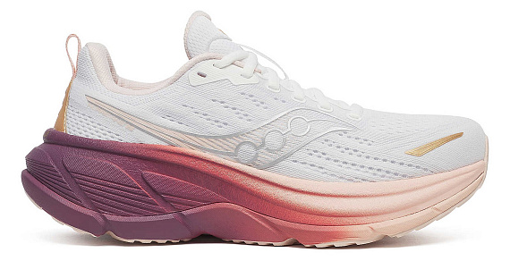 Кроссовки женские Saucony Hurricane 25 White/Cameo - Фото 1 большая
